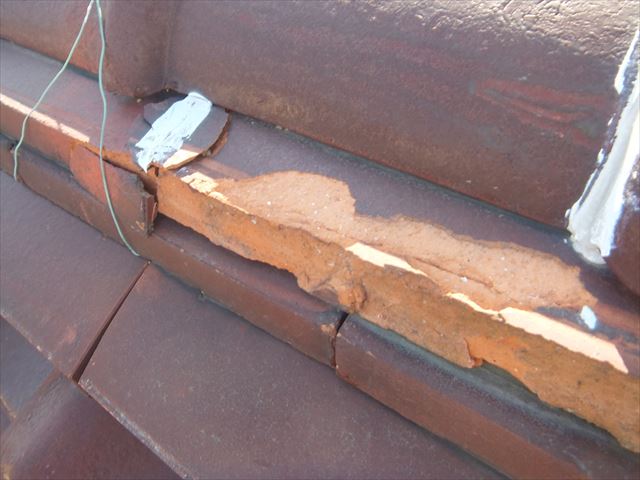 施工前　棟取り直し工事