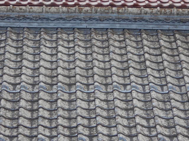 セメント瓦点検