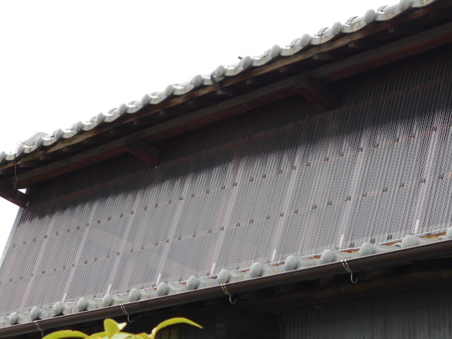 ポリカネード貼り