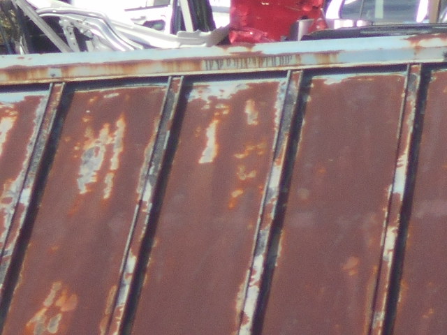 トタン屋根錆