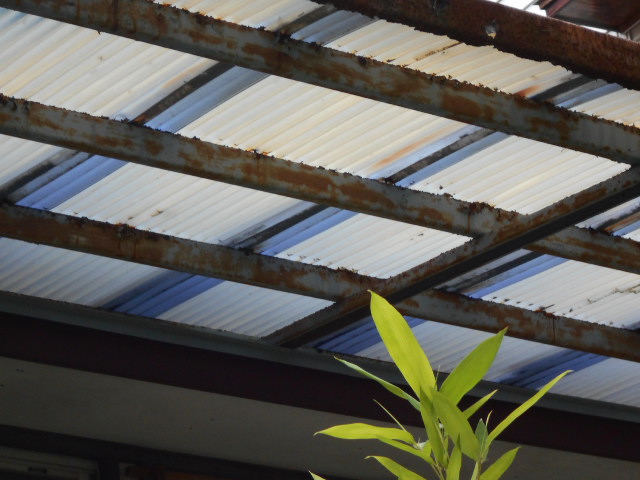 ポリカ波板現場調査