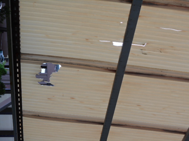 ポリカ波板現場調査