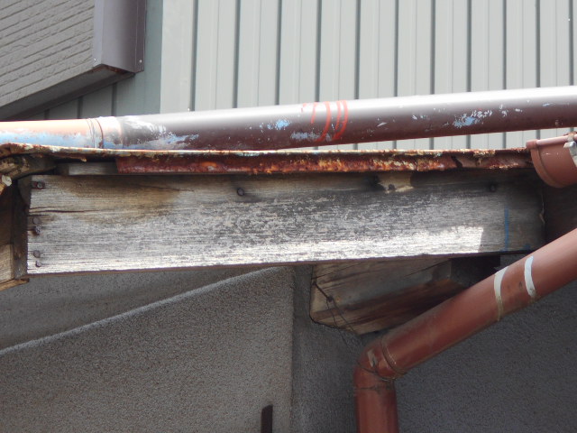 カラートタン瓦棒屋根現場調査