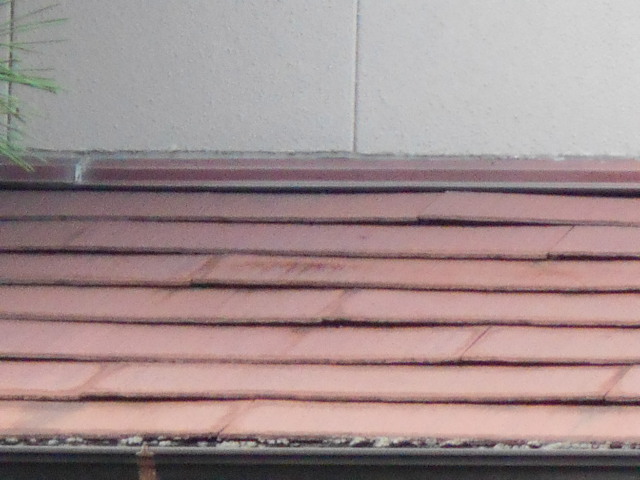 カラーベスト屋根現場調査