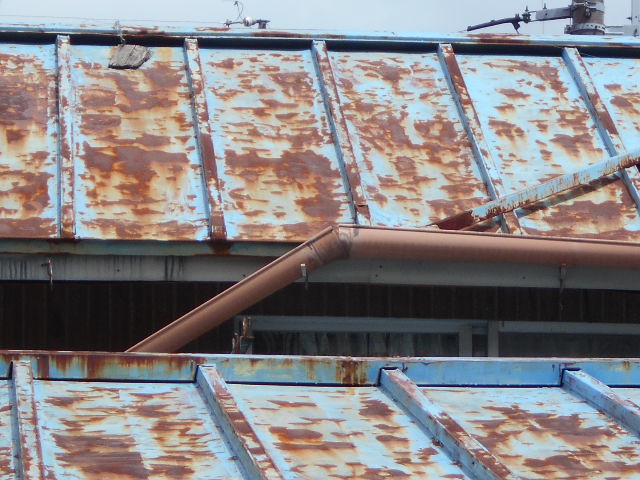 カラートタン瓦棒屋根現場調査