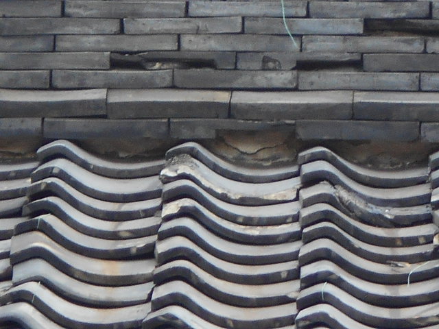 日本瓦屋根現場調査