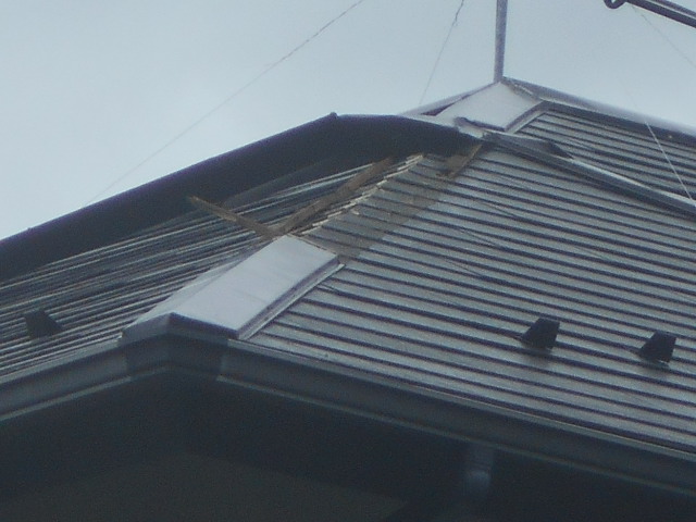 棟板金現場調査