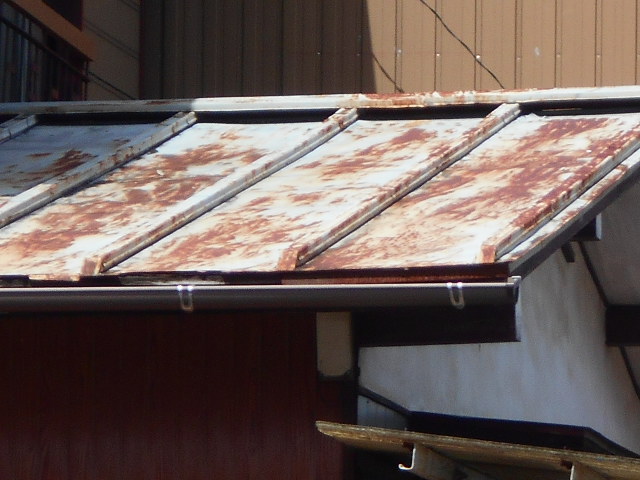 トタン瓦棒屋根現場調査