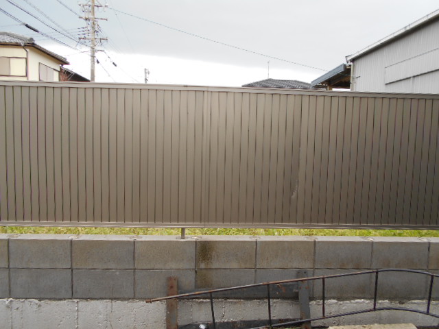 フェンス現場調査