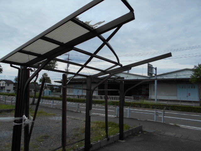 カーポート現場調査