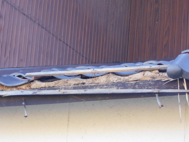 瓦屋根現場調査