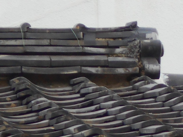 屋根漆喰無料点検