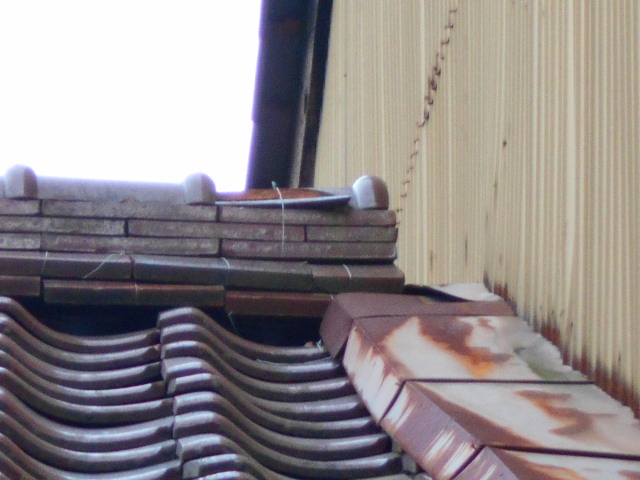 屋根漆喰無料点検