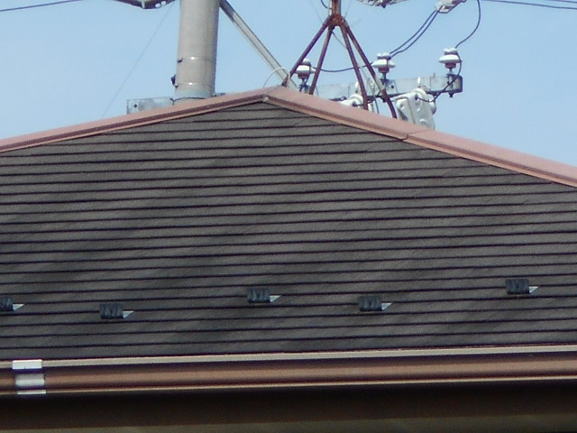 カラーベスト屋根現場調査