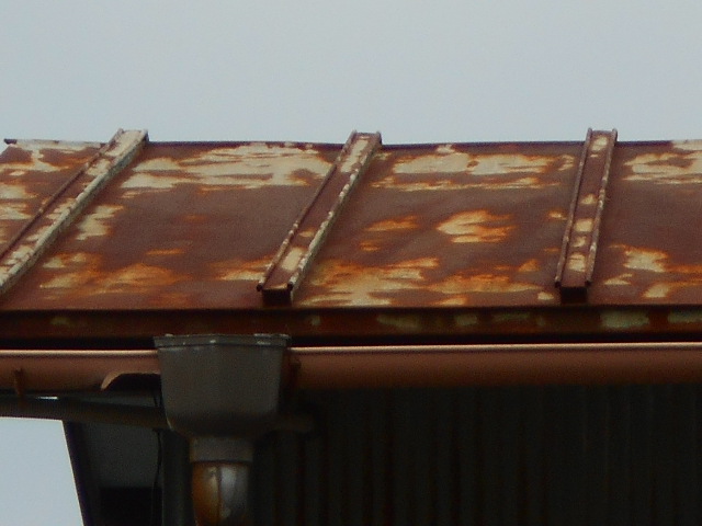 カラートタン瓦棒屋根調査