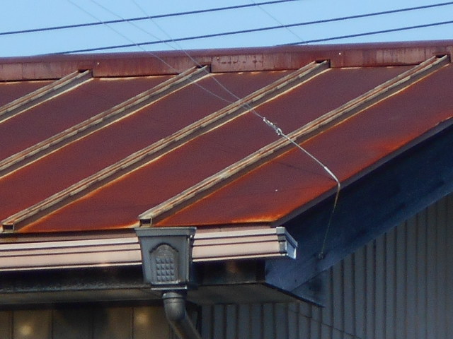 カラートタン瓦棒屋根調査