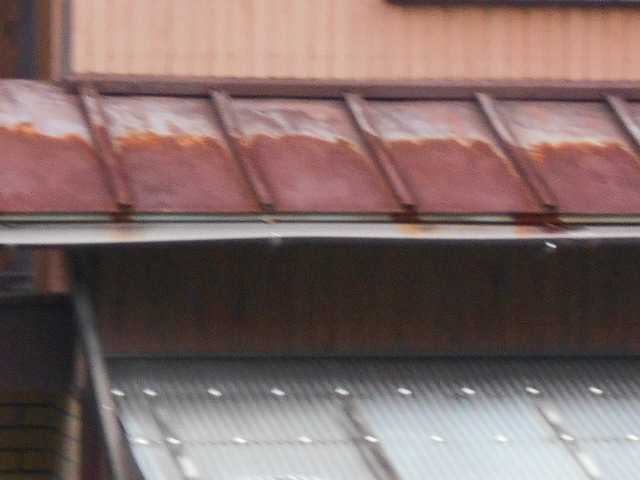 カラトタン瓦棒屋根調査