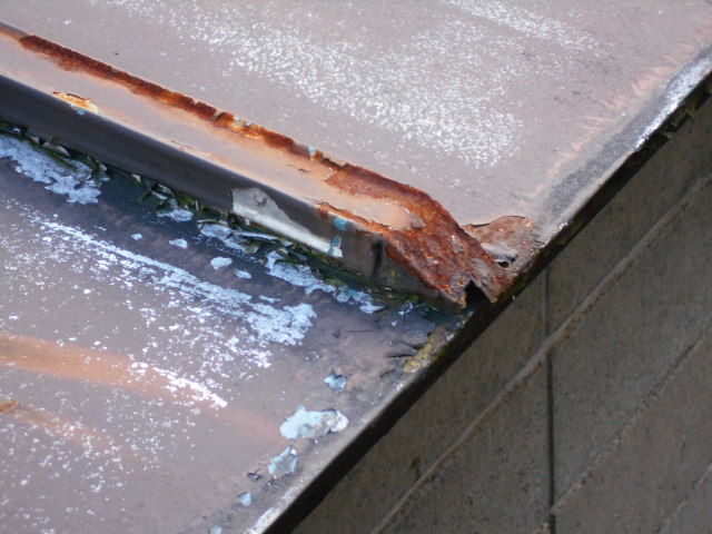 カラートタン瓦棒屋根調査