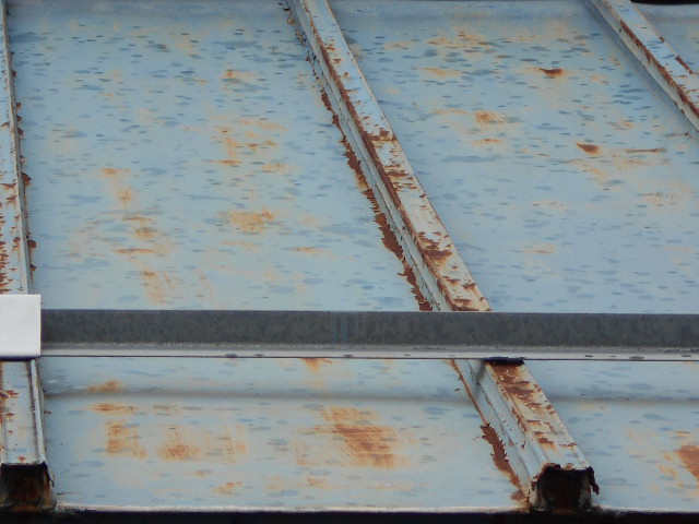 カラートタン瓦棒屋根調査