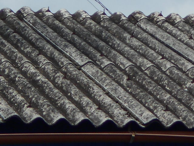 大波スレート屋根調査