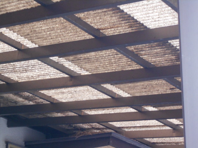 テラス屋根調査