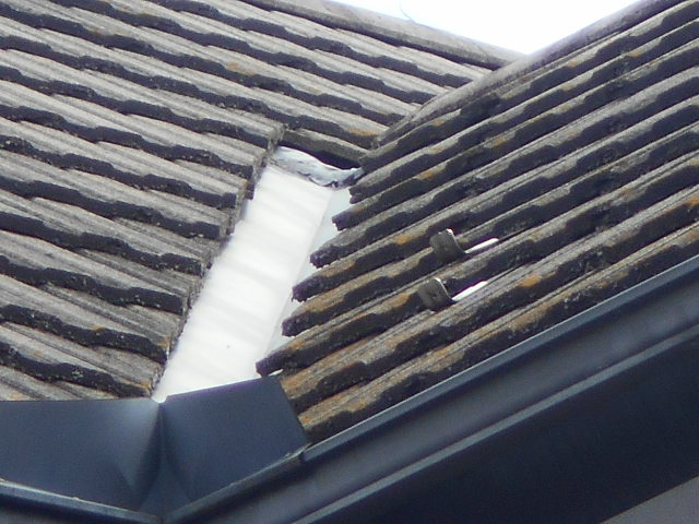 モニエル瓦屋根調査