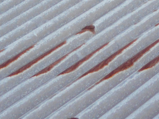 波トタン屋根調査