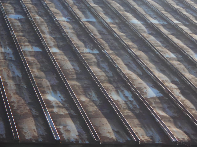 カラートタン瓦棒屋根調査