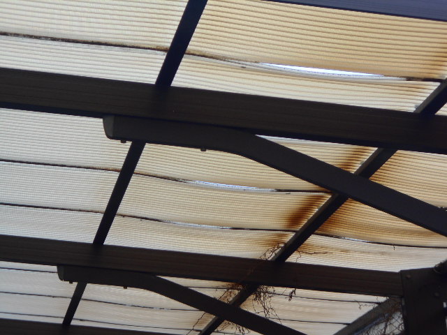 テラス屋根調査