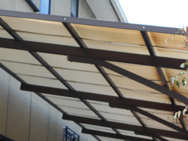 テラス屋根調査