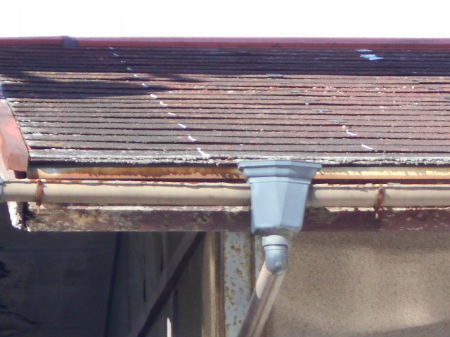カラートタン横葺き屋根調査