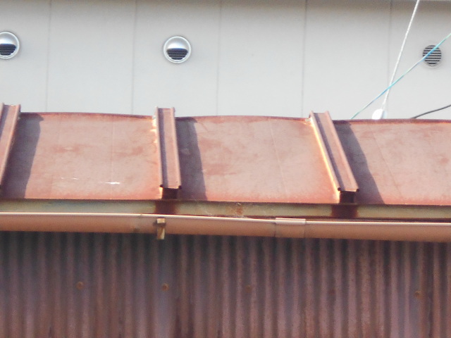 カラートタン瓦棒屋根調査
