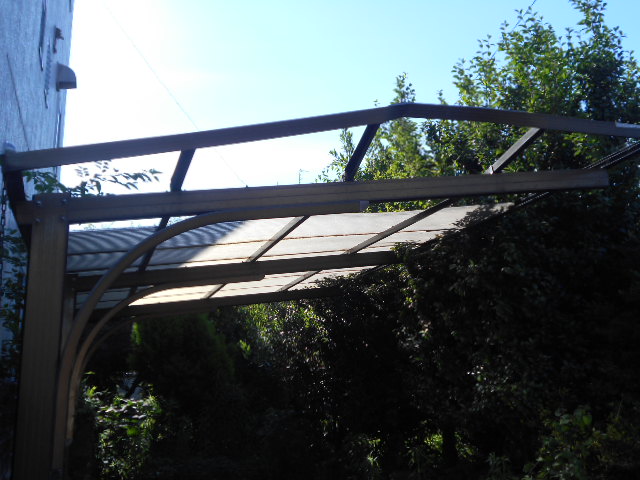 塩ビ波板屋根調査