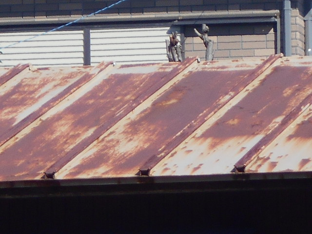 カラートタン瓦棒屋根調査