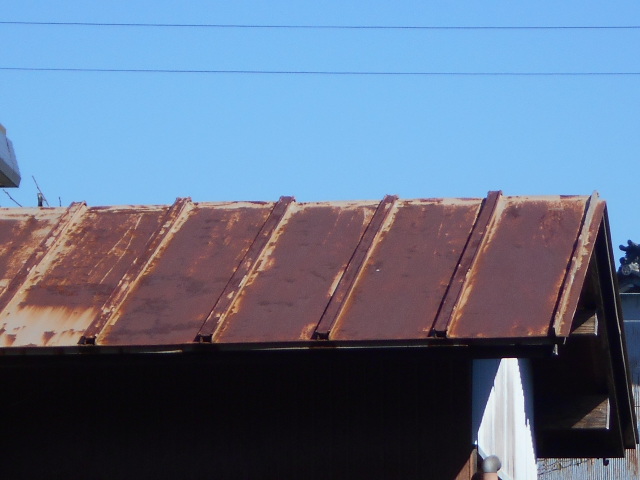 カラートタン瓦棒屋根調査