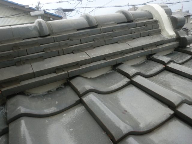 屋根工事写真