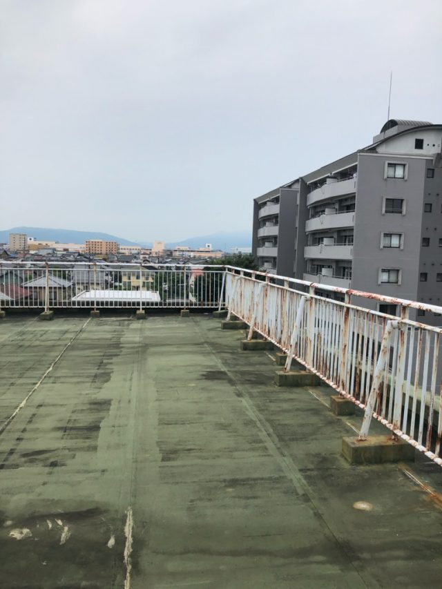 屋上防水点検