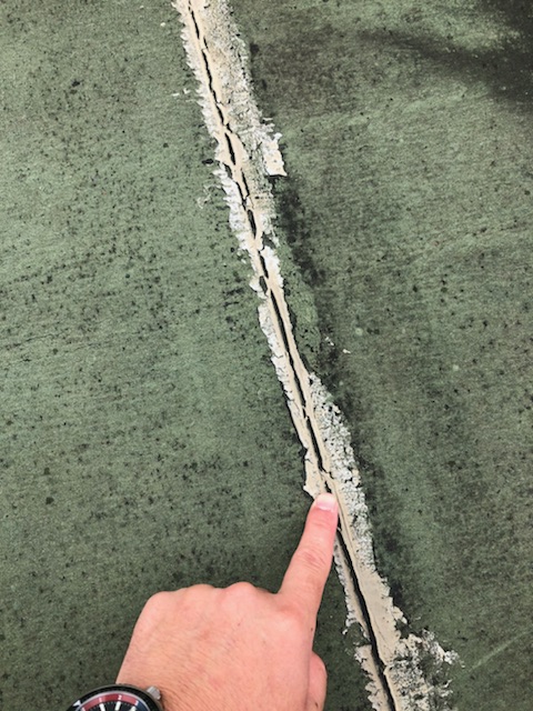 屋上防水点検