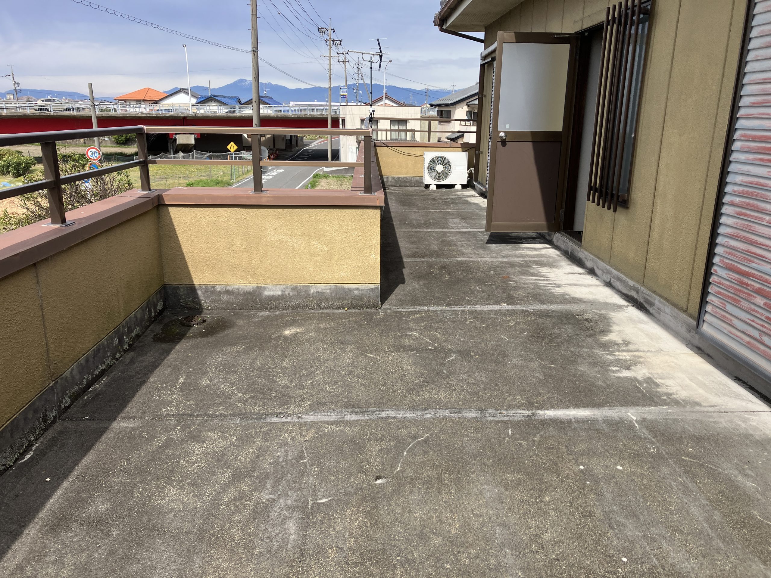 ベランダ防水　施工前