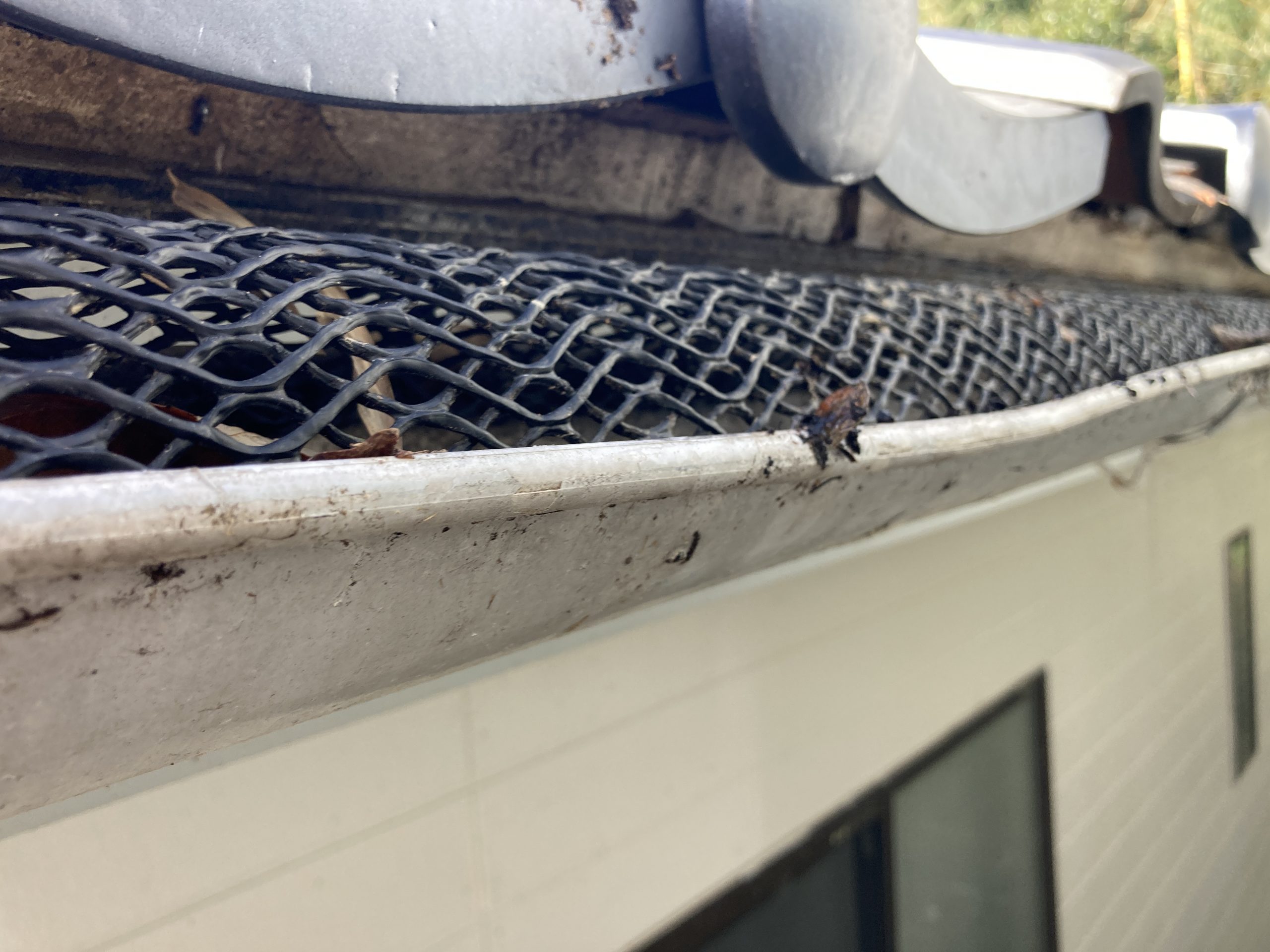 軒先雨樋　施工前