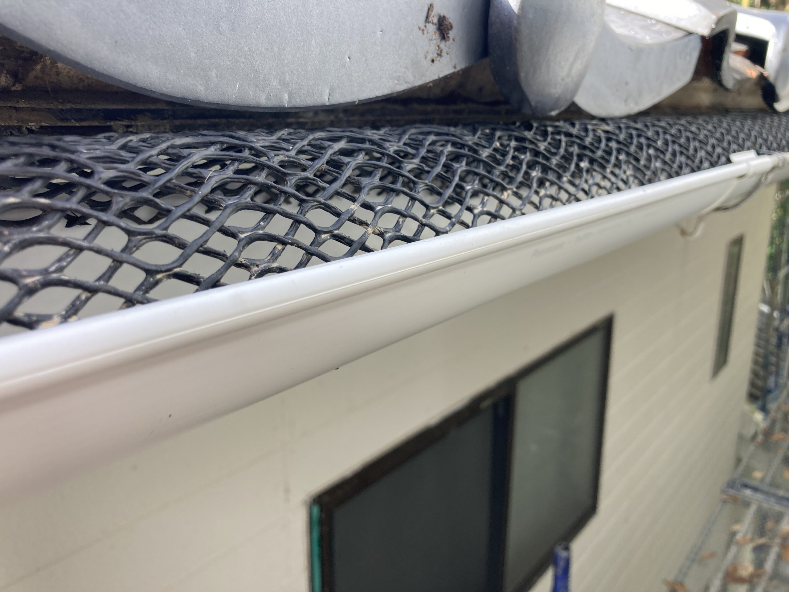 軒先雨樋　施工後