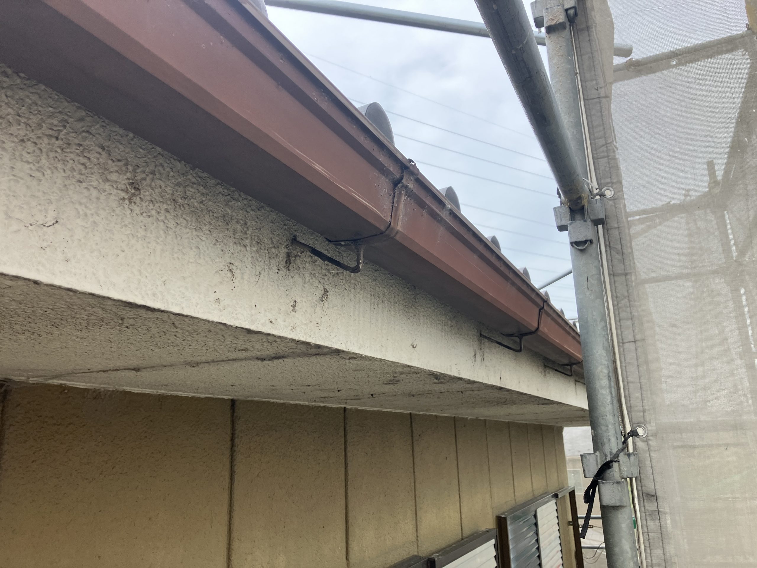雨樋交換工事　施工前
