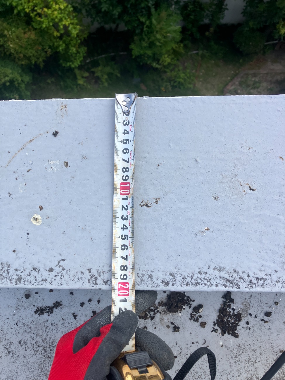 既設笠木の寸法