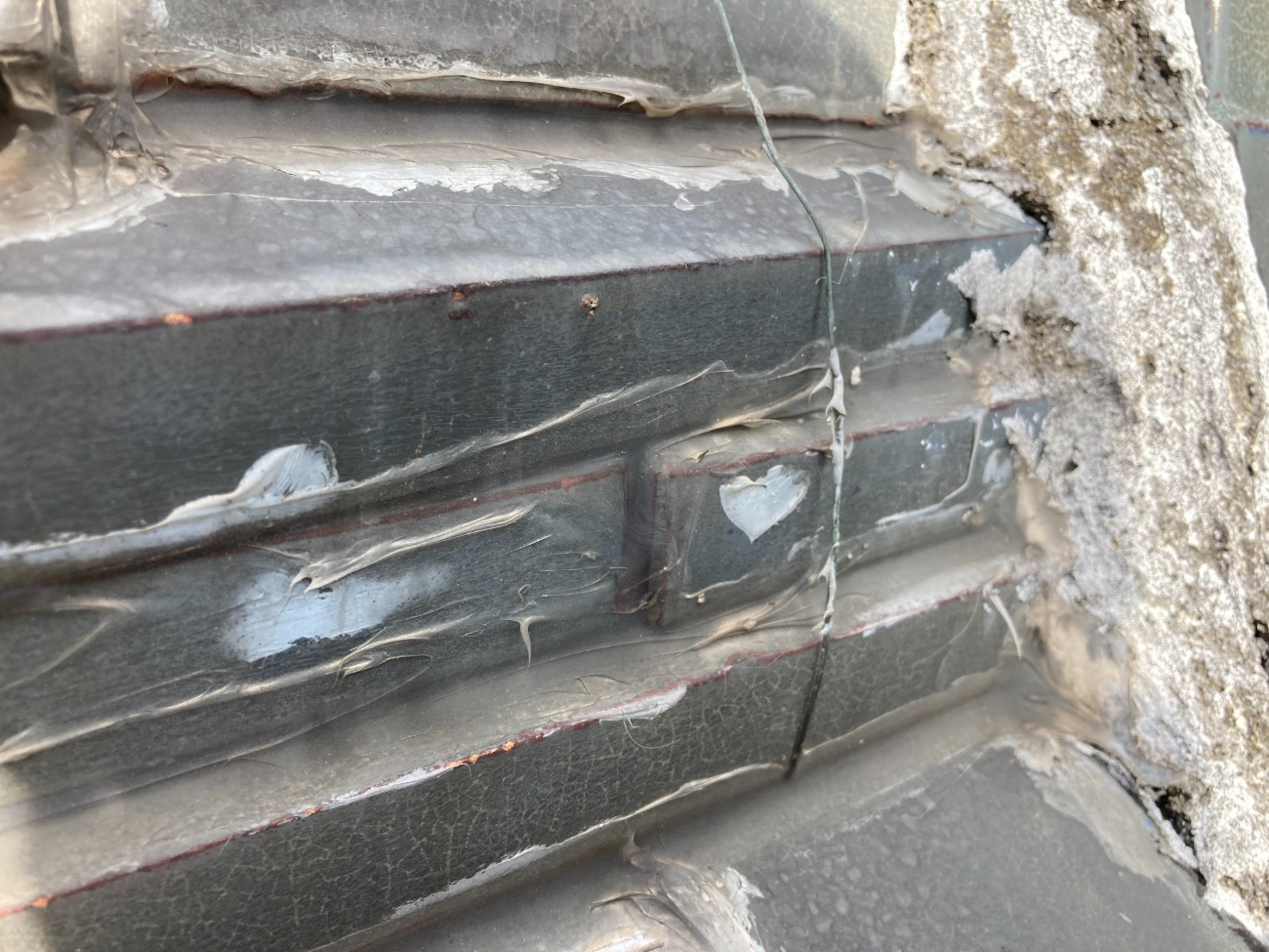 棟取り直し工事 施工前の様子