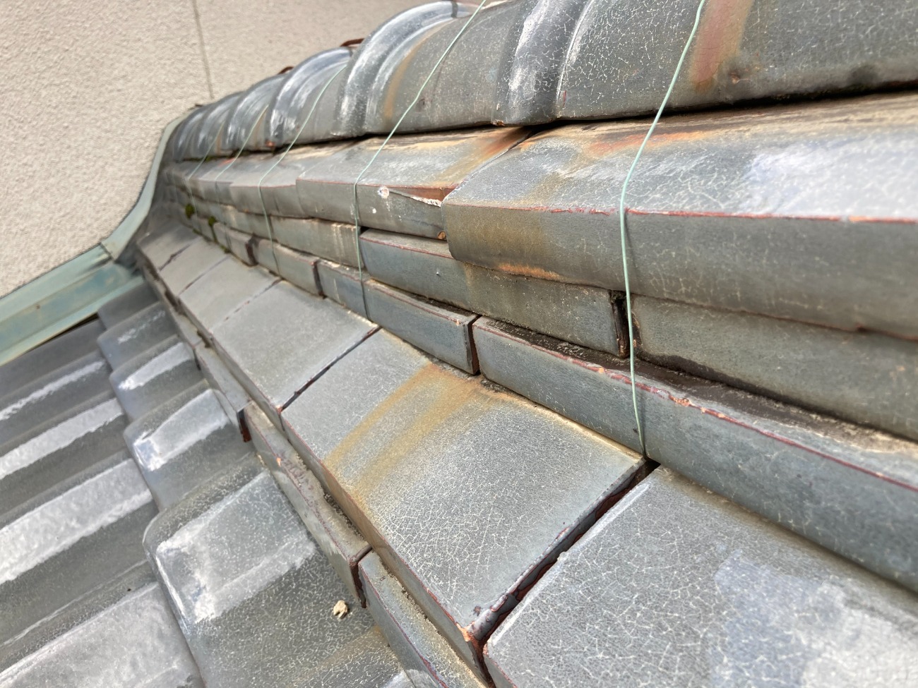 棟取り直し工事 施工前の様子