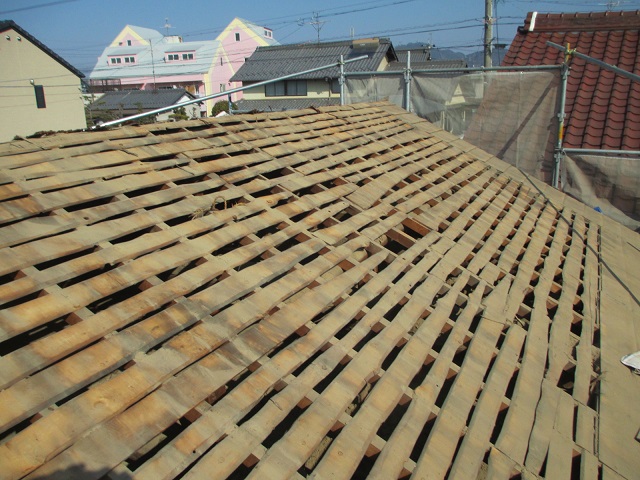 屋根葺き替え工事