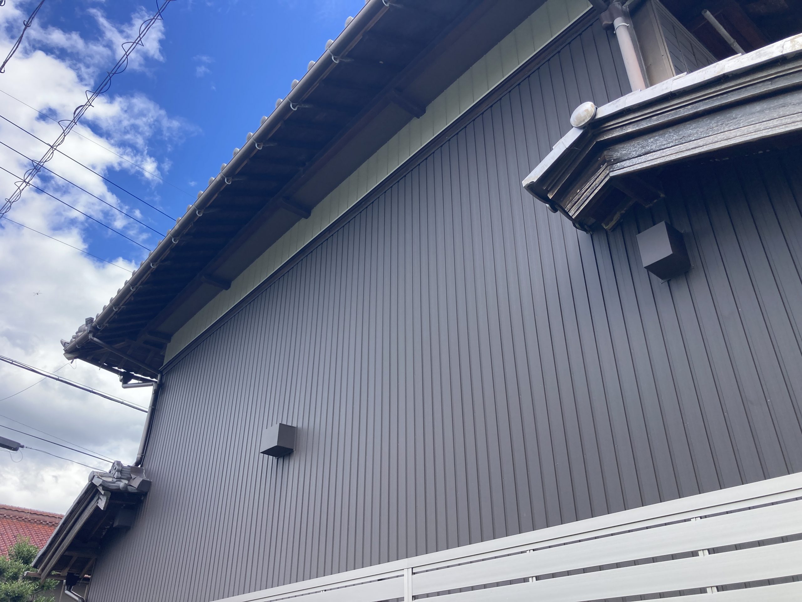 外壁板金張替工事 施工後