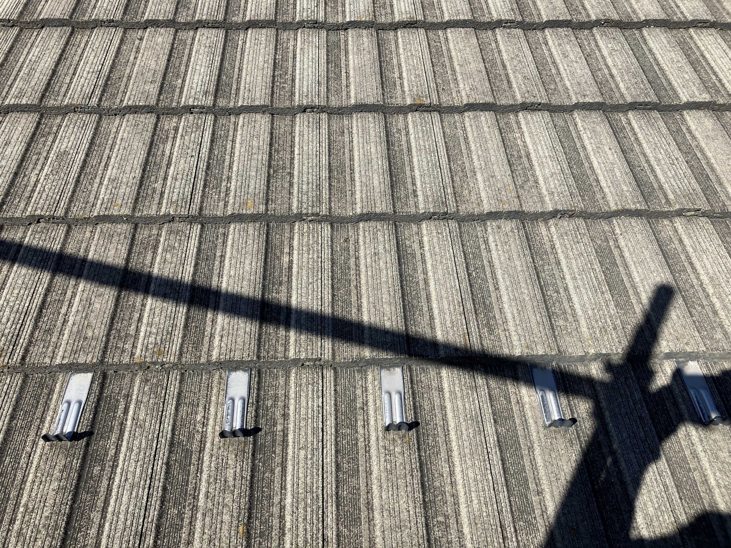 屋根葺き替え工事全景