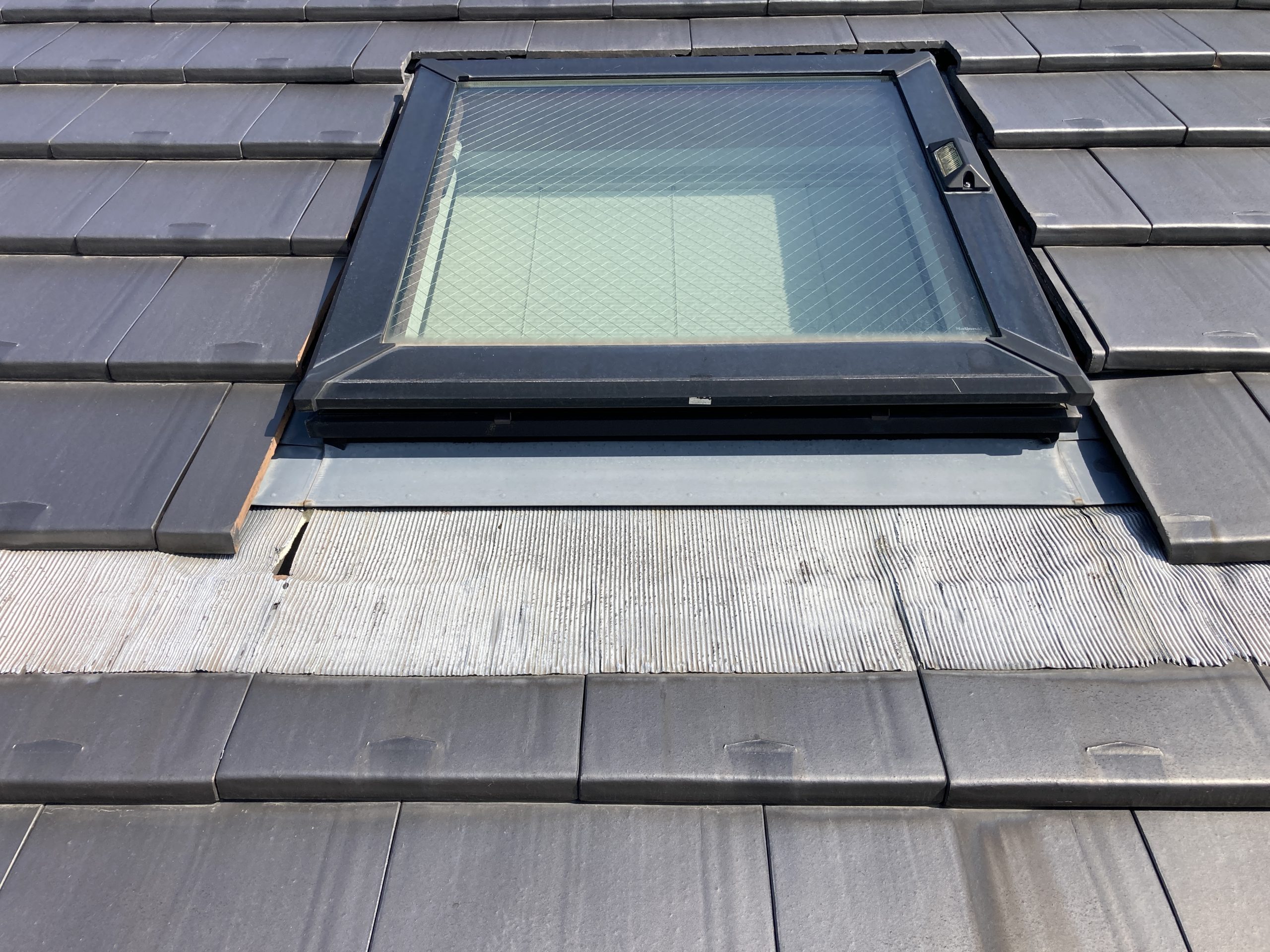 トップライト　エプロン　施工前