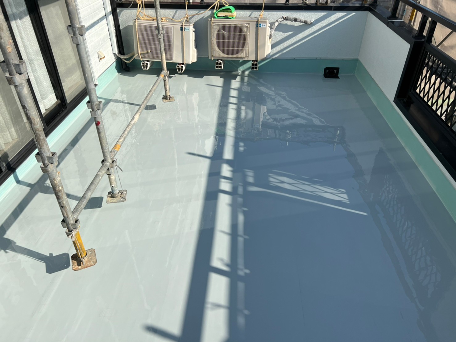 ウレタン防水　二層目